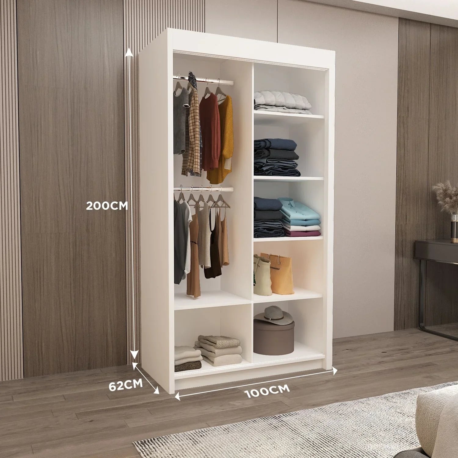 Lisboan  Mirror Sliding Wardrobe