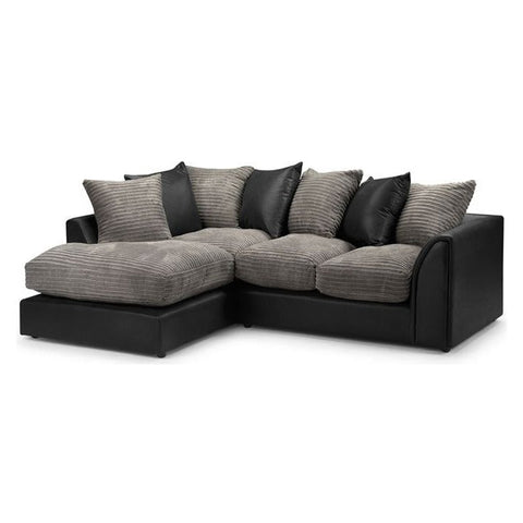 Danny Cord Fabric Corner Sofa