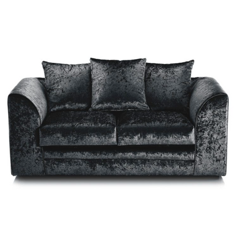 Crystal Crushed Velvet 2 Seater 3 Seater 2 + 3 Seater  Sofa Set