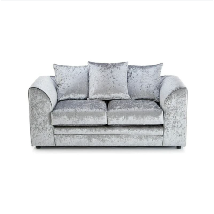 Crystal Crushed Velvet 2 Seater 3 Seater 2 + 3 Seater  Sofa Set