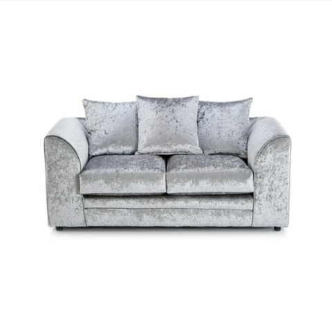 Crystal Crushed Velvet 2 Seater 3 Seater 2 + 3 Seater  Sofa Set