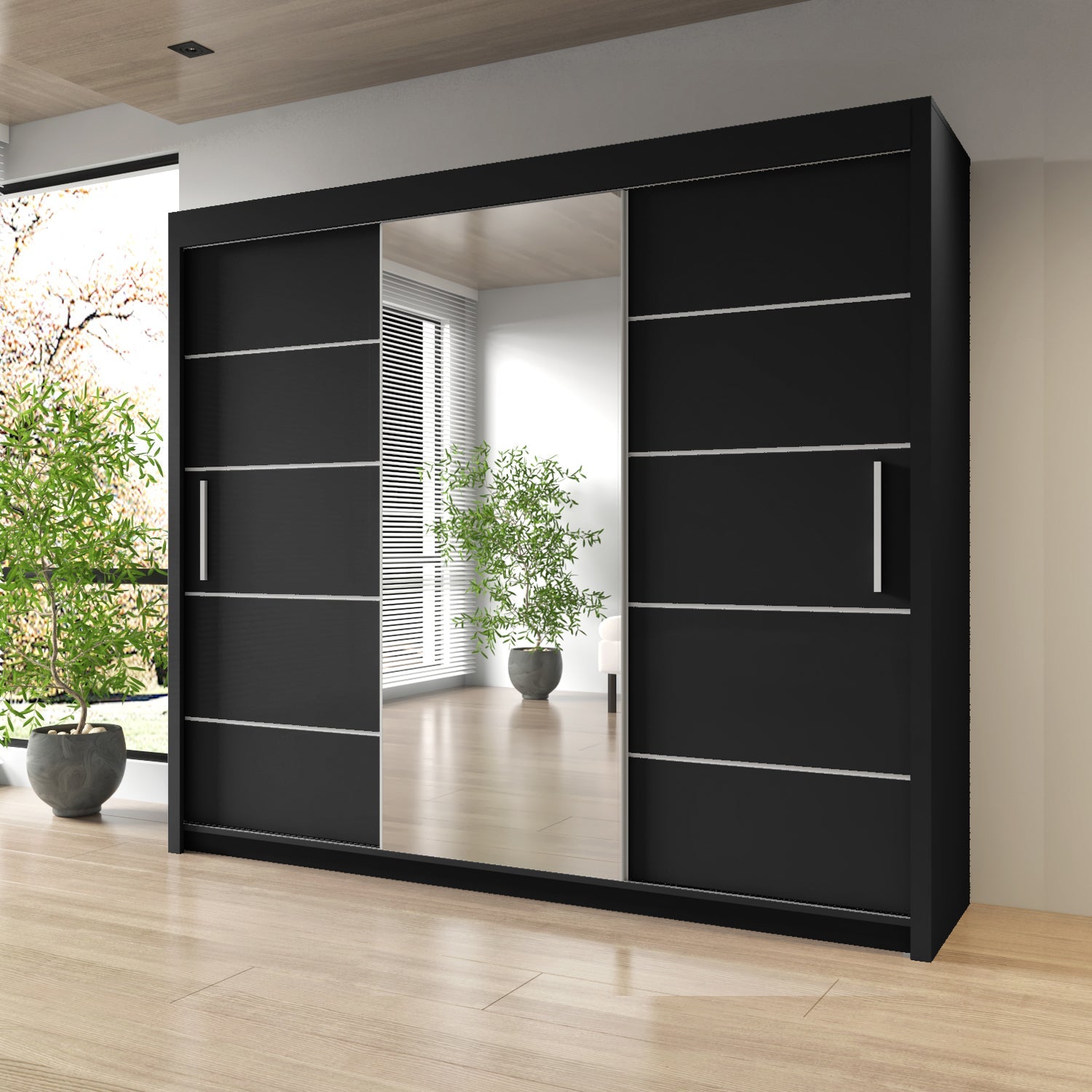 Lisboan  Mirror Sliding Wardrobe