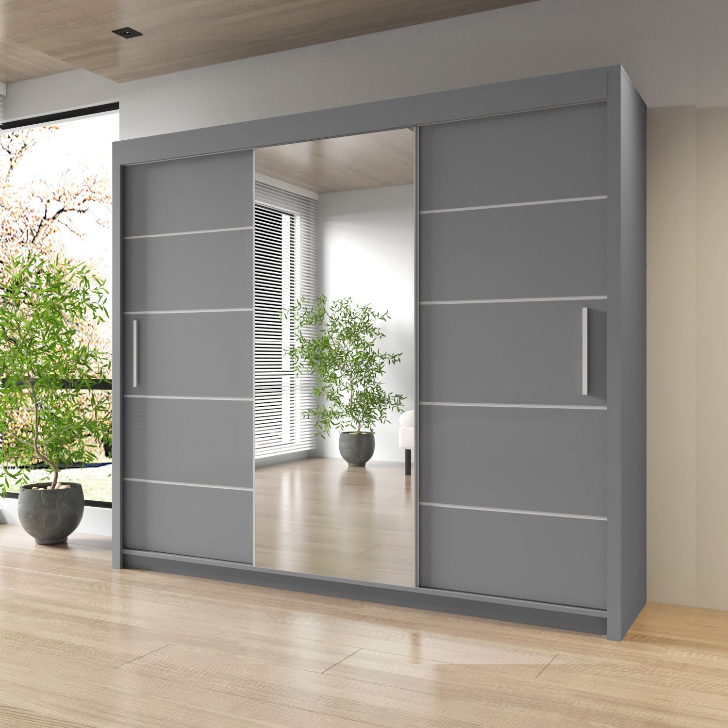 Lisboan  Mirror Sliding Wardrobe