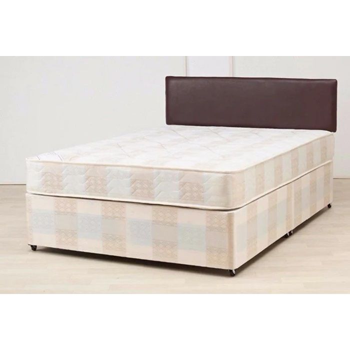 Deep Quilt Semi Ortho Divan Bed - Double Size