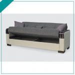 Malta 3 Seater Sofabed Brown