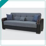 Malta 3 Seater Sofabed Grey1