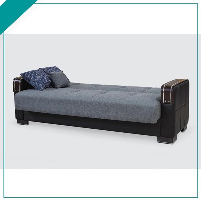 Malta 3 Seater Sofabed Grey2