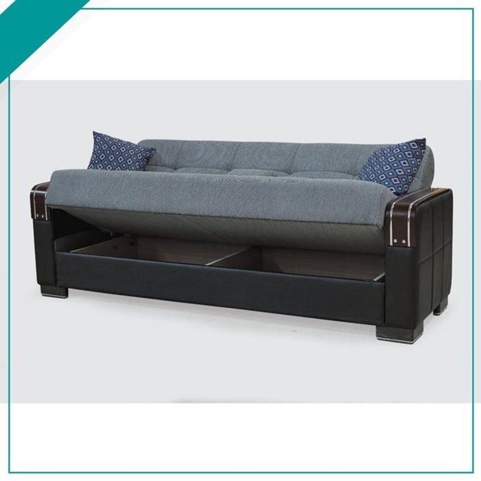 Malta 3 Seater Sofabed Grey3