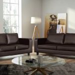 Box Black Faux Leather 3+2 Sofas Set 5 Box black faux leather 32 sofas set 4