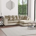 Dark Champagne Plush Velvet Dylan Sofa Mini 2 Dark Champagne plush velvet Dylan sofa mini2