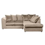Dark Champagne Plush Velvet Dylan Sofa Mini 4 Dark Champagne plush velvet Dylan sofa mini3