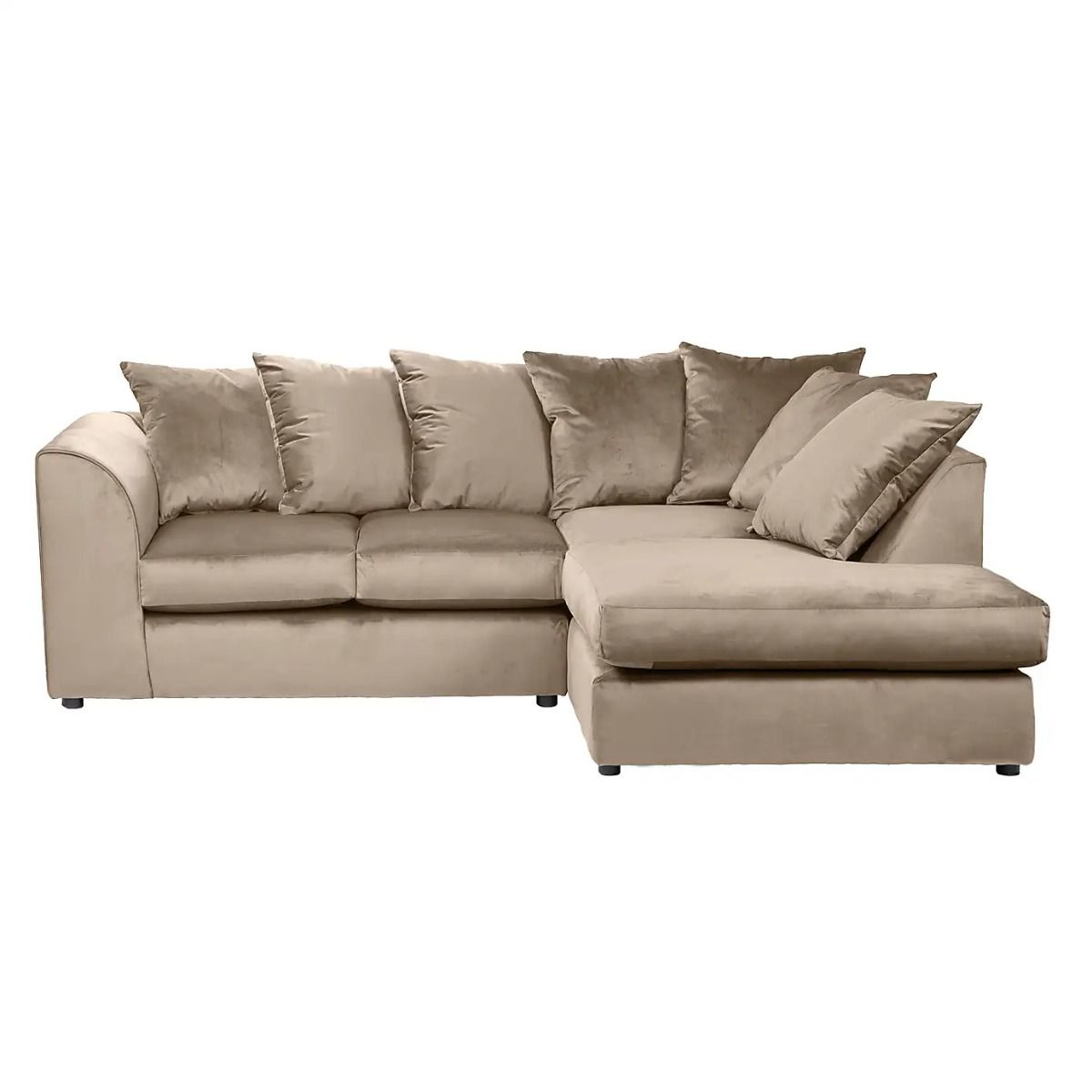 Dark Champagne plush velvet Dylan sofa mini3 Dark Champagne plush velvet Dylan sofa mini3