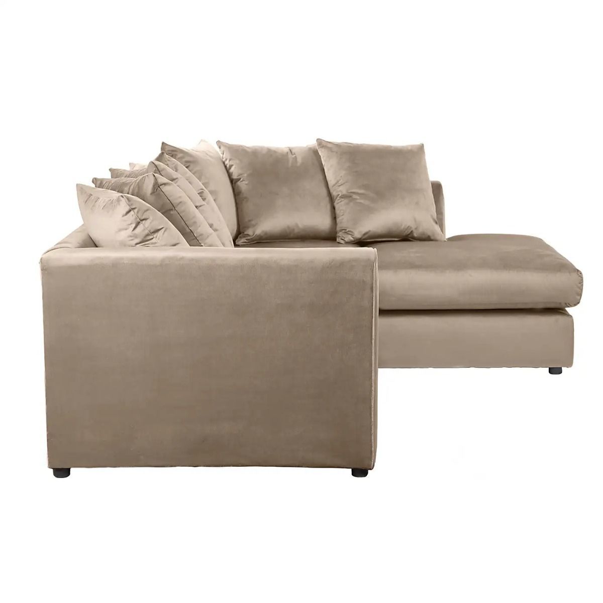 Dark Champagne plush velvet Dylan sofa mini5 Dark Champagne plush velvet Dylan sofa mini5