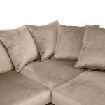 Dark Champagne Plush Velvet Dylan Sofa Mini 7 Dark Champagne plush velvet Dylan sofa mini6