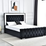 Luxury Ottoman Fabric One Storage Bed Frame02 scaled