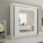 Marika 2-door mirrored sliding wardrobe 2 Merica 2 door mirrored sliding wardrobea07