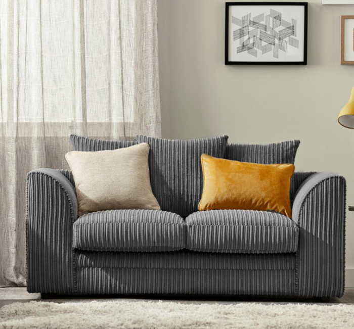 Morris Jumbo Cord 3 Seater and 2 Seater Sofa Set