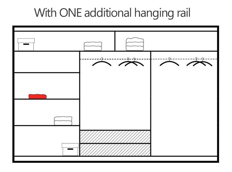 Oslo 3 door sliding door wardrobe10
