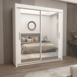 Chicago Mirror Sliding Door 180cm Wardrobe - White 2 Untitled design 71 1