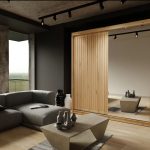 Zeus Sliding Door Wardrobe Black6 2