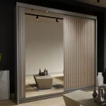 Zeus Sliding Door Wardrobe GREEY1