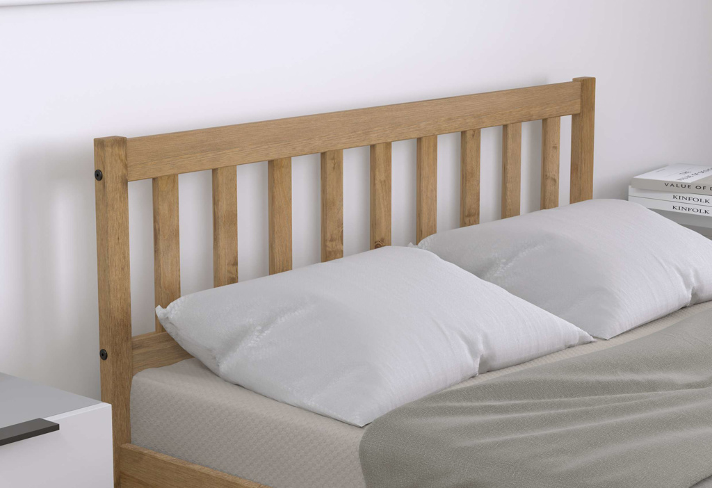 Birlea Lisbon Pine Bed Frame1