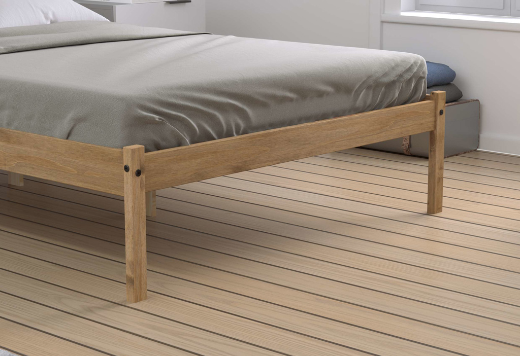 v2Birlea Lisbon Pine Bed Frame